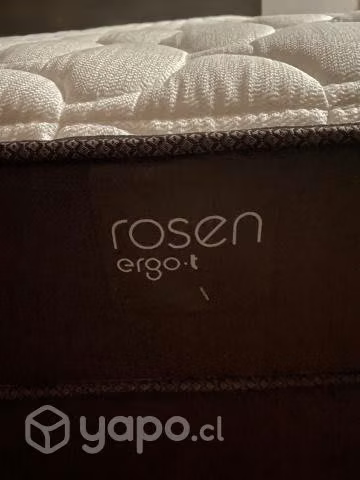Cama 2 plazas Rosen ergo .t