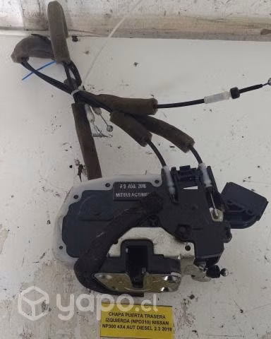 Chapa Puerta Trasera Izquierda Nissan NP300