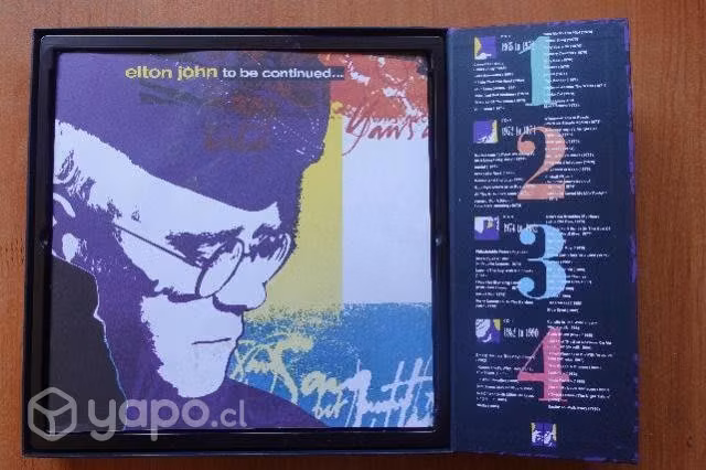 Elton John To Be Continued Box 4 CDS