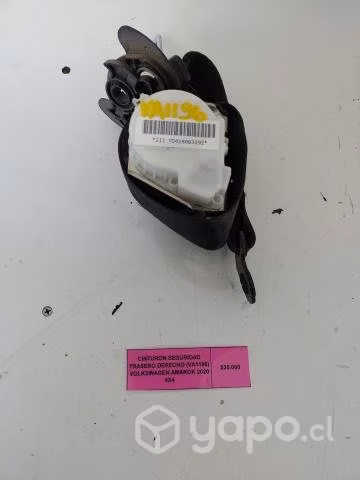 Cinturon Seguridad Tras der Volkswagen Amarok 2020