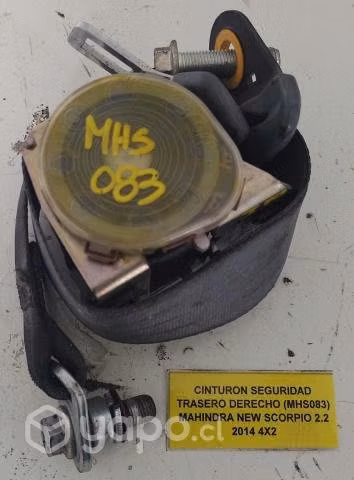 Cinturon Seguridad Trasero Derecho Mahindra