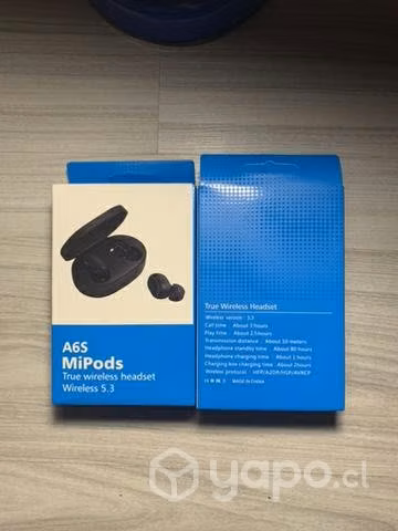 Audífonos inalámbricos A6S