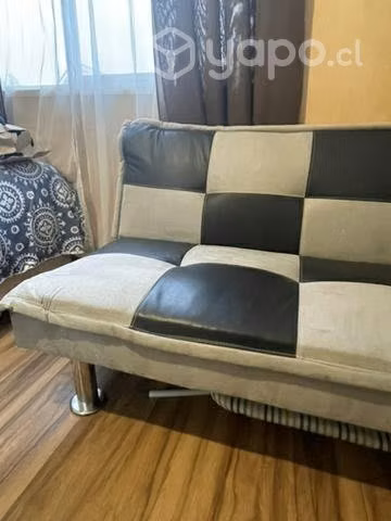 Futón-Futon just home collection 183x87x73 gris ne