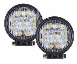 Focos neblineros auto spot 27w 4x4 redondo - gener