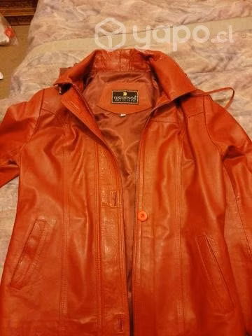Chaqueta de cuero roja - Imagen 2