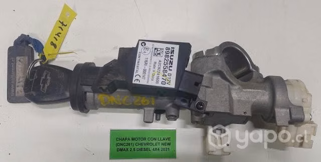 Chapa Motor Con Llave (DNC261) Chevrolet New Dmax