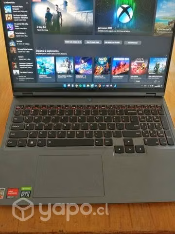 Notebook Gamer Legion pro 5 - RTX3070