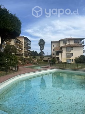Arriendo El Quisco mar azul 1 dormitorio