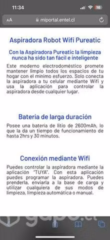 Aspiradora robot pureatic - Imagen 3