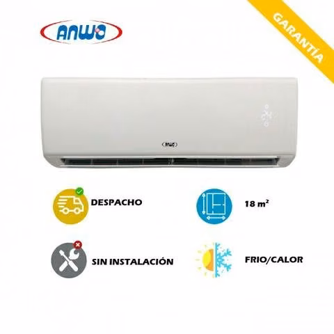 Split anwo 9000 btu INVERTER Y ON/OFF - Imagen 2