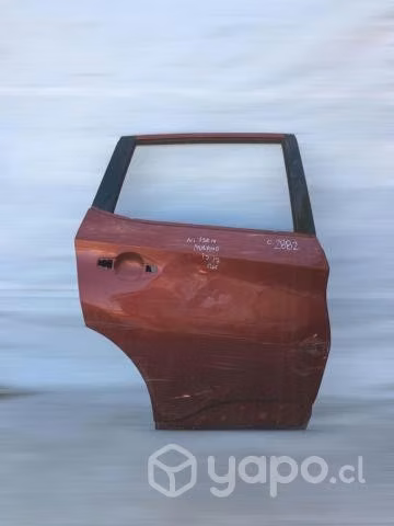Puerta trasera rh nissan murano 2012-2017