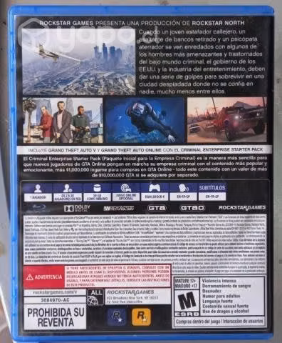 Gta v Premium Edition Ps4