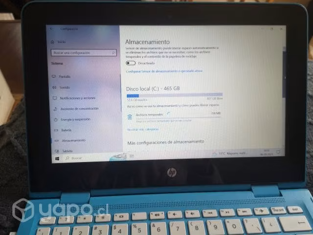 Notebook HP X360 Convertible 8GB