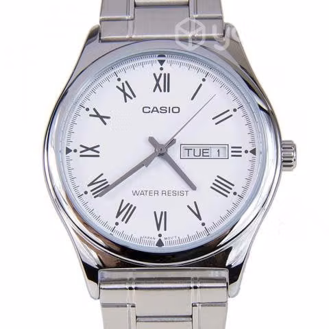 Reloj casio mtpv006d-7b hombre metal nuevos