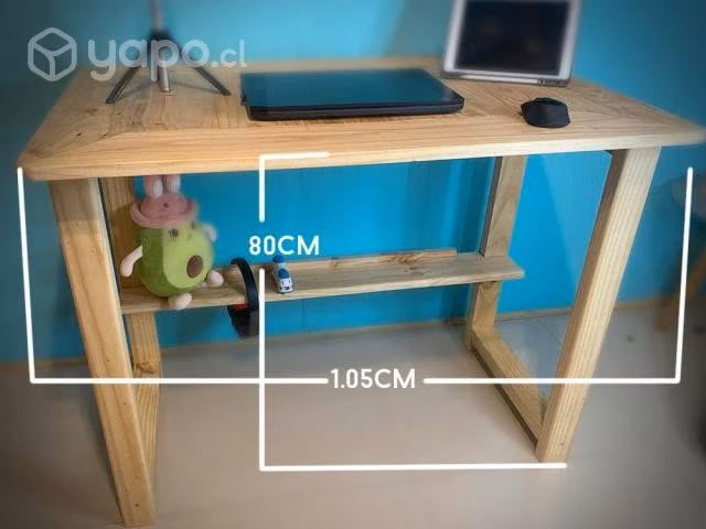 Escritorio de madera - Imagen 6