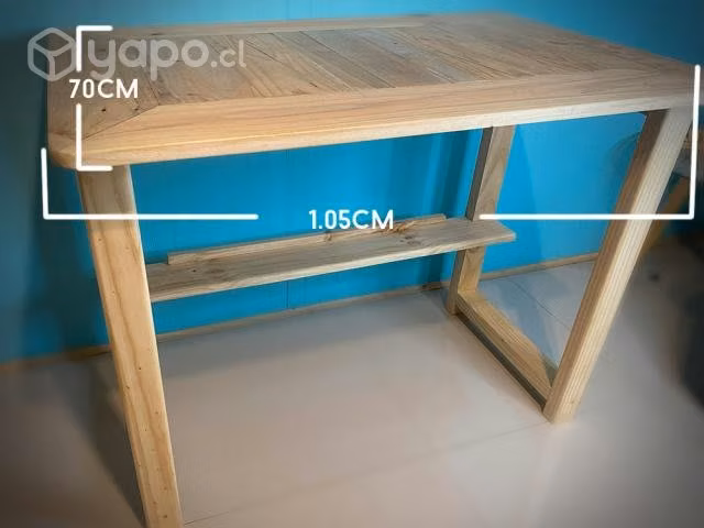 Escritorio de madera