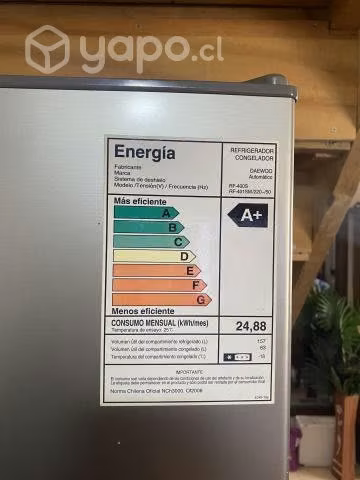 Refrigerador y lavadora