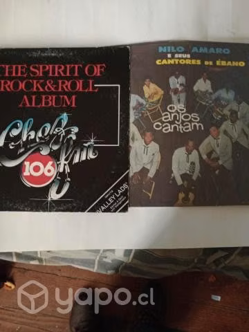 14 caratulas de disco long play