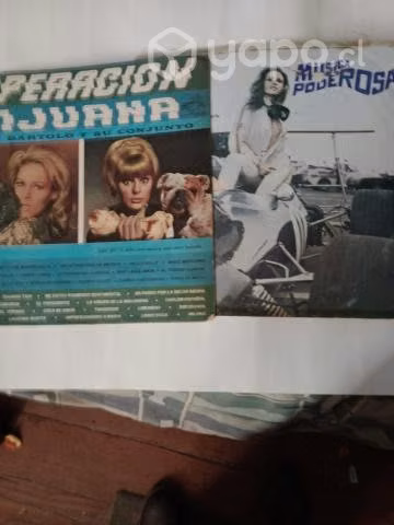 14 caratulas de disco long play