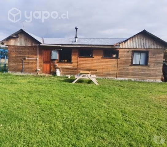 Vendo parcela con casa
