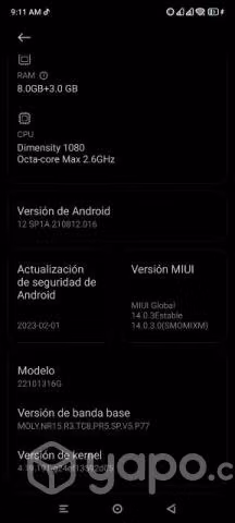 Celular Xiami redmi note 12 pro 5g 256g doble chip - Imagen 3