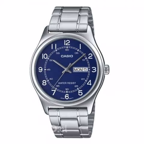 Reloj casio mtpv006d-2b hombre metal nuevos