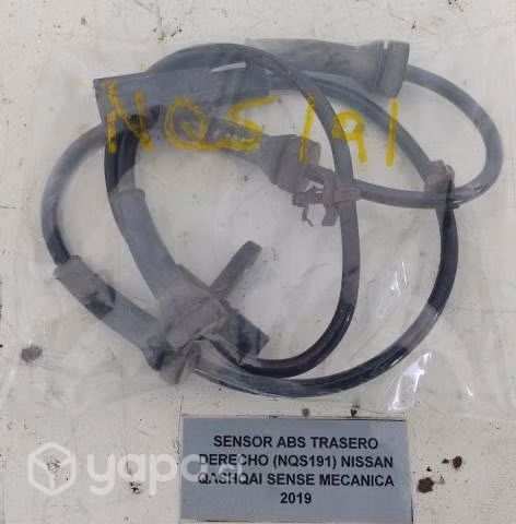 Sensor ABS Trasero Der Nissan Qashqai 2019 mec