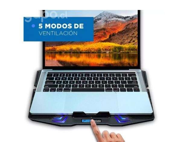 Base Cooler Enfriador Notebook 5 Ventiladores - Imagen 3