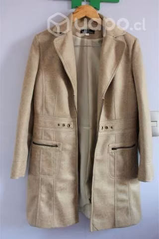 Chaquetón Beige Talla 44 Grueso