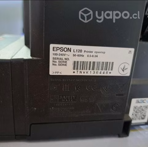 Impresora Epson ecotank l120 - Imagen 6