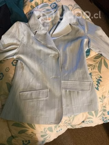 Chaqueta celeste de verano - Imagen 2