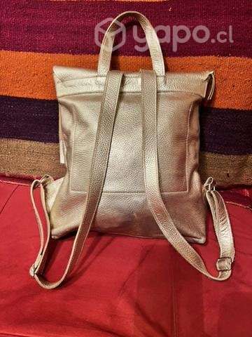 Mochila 100% cuero - Imagen 2