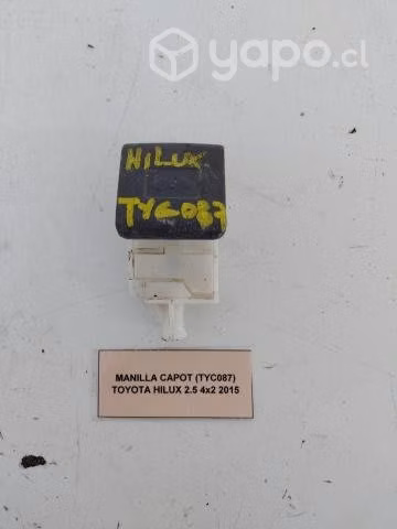 Manilla Capot (TYC087) Toyota Hilux 2.5 4x2 2015