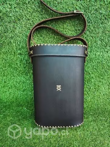 Bolso mateto de cuero suela
