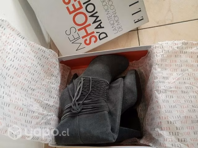 Botas Elle, Cuero Mujer - Imagen 3