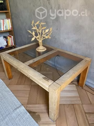 Mesa centro madera
