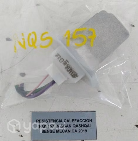 Resistencia Calefacc Nissan Qashqai Sense 2019