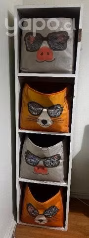Mueble organizador niño