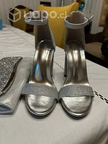 Zapatos 36 y cartera de gala - Imagen 3