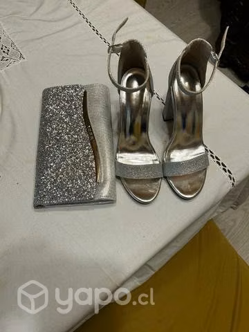 Zapatos 36 y cartera de gala - Imagen 2