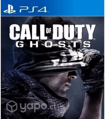 Call of duty Ghost PS4 usado como nuevo