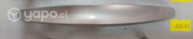 Tirador plastico partenon 96mm color aluminio