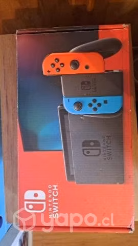 Nintendo swich con acccesorios