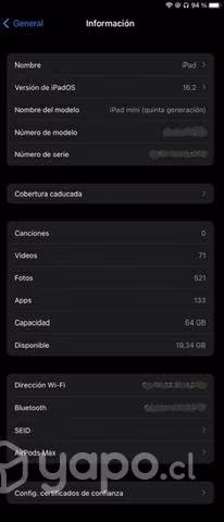 Ipad mini 5