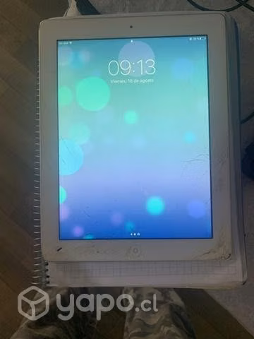 Tablet IPad con detalles