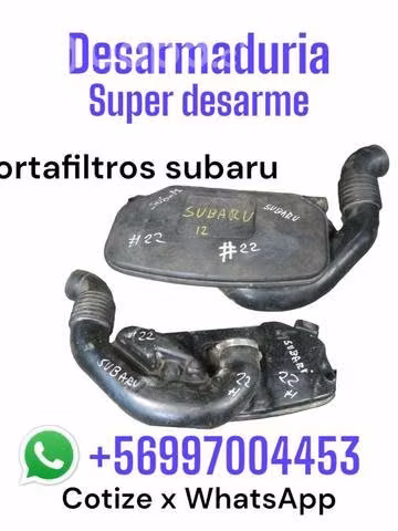 Porta filtro Subaru desarmaduría