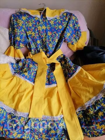Vestido chiná, talla m,