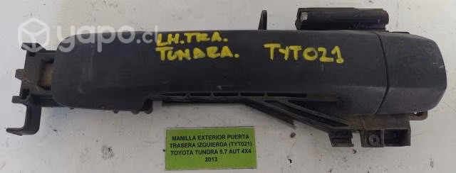 Manilla Exter pta tras izq (TYT021) Toyota Tundra