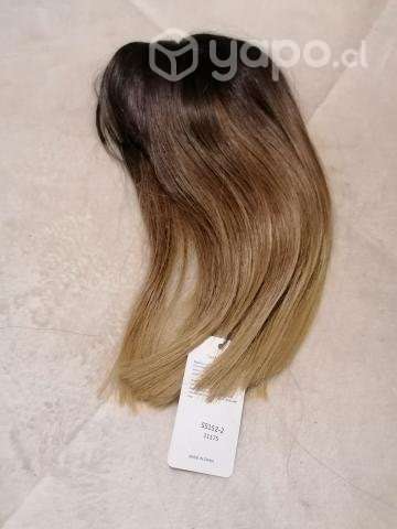 Peluca nueva melena lisa color balanyage hermosa - Imagen 2