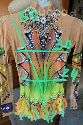 Elegante Malla Gimnasia Rítmica